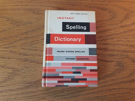 hardcover dictionary|instant spelling dictionary hardcover.